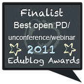 Edublog Award Finalist for Open PD or Webinar Series